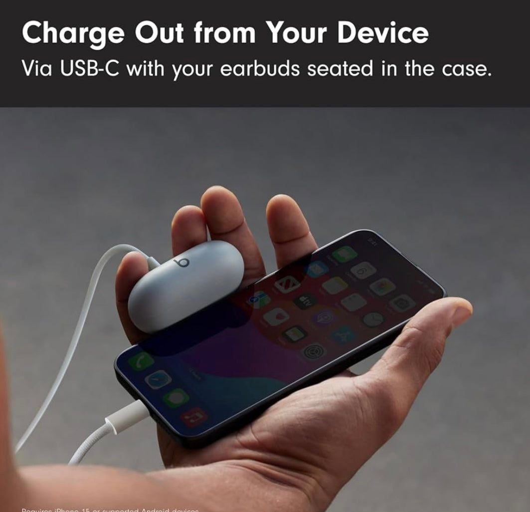 Beats Solo Buds - Wireless Bluetooth Earbuds | 18 Hours of Battery Life | Apple & Android Compatibility | Built-in Microphone - Matte Black